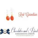 RED CARNELIAN EARRINGS