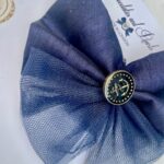 Anchor and Mesh Hairclip Made in London