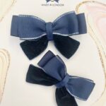 Silver Line Hairclips Made in London Set of Two