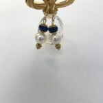 HEPBURN Earrings Navy and Blue