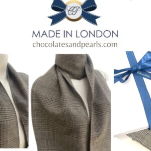 Princello scarf with shimmer Made in London